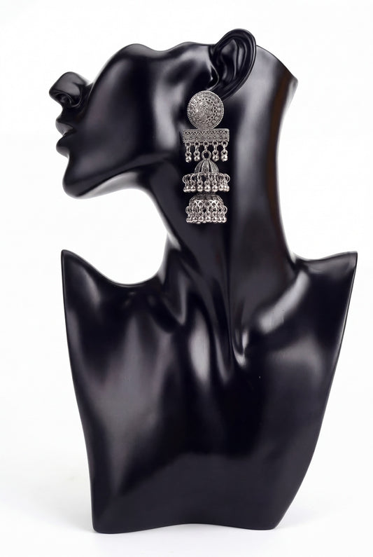 Rajwada Tiered Jhumkas