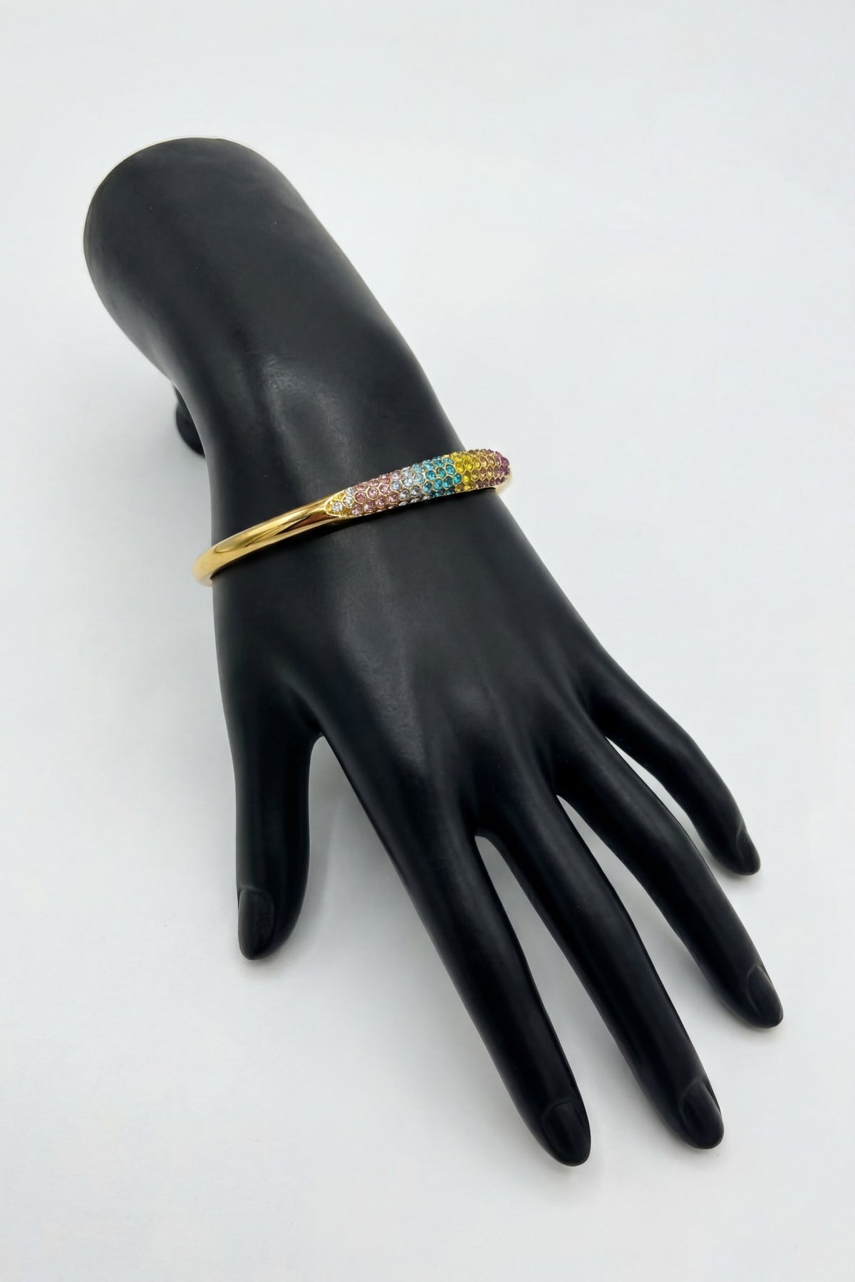 Rainbow Pavé Bangle